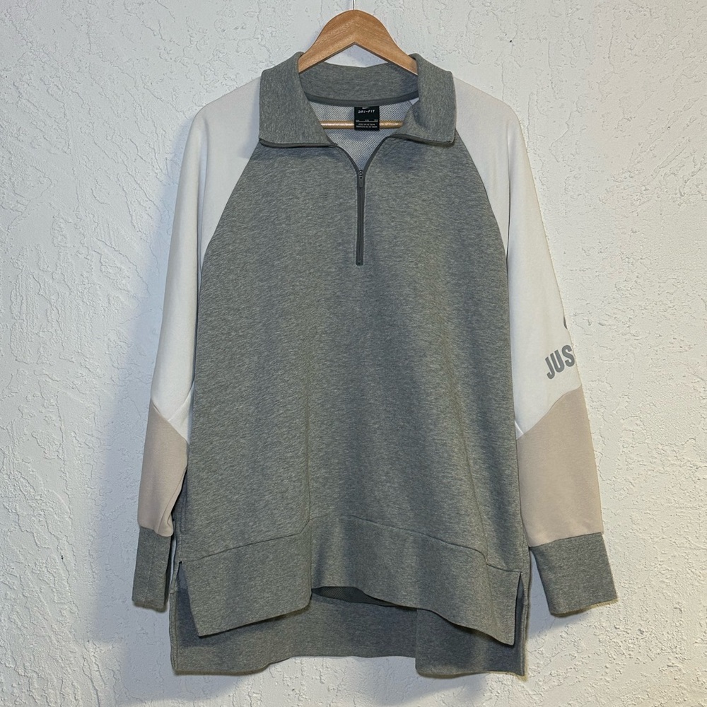 Men’s Nike Quarter Zip Pullover Over Sweater | Sz 2XL